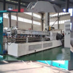 filler masterbatches making machine with triple Screw Plastic Extruder