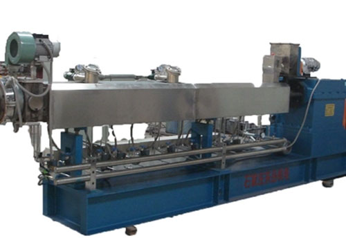 filler masterbatches making machine with triple Screw Plastic Extruder