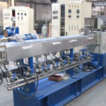Twin Screw Masterbatch Extruder PE PP Filler Master Batch Machine