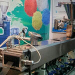 Water cooling strand PET flake pelletizing line